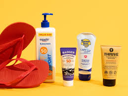 Best sunscreen creams for oily skin, 2025 top picks on yellow background
